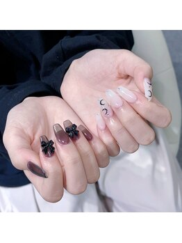 クイーンズビューティーサロン 新宿本店(Queen's beauty salon)/チップ長さ出し10本定額コース