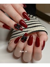 ネイルズサンキュー(Nails 39)/チップ長さだし&ワンカラ♪