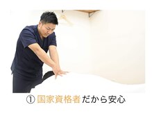 ハレ(HALE)の雰囲気（筋肉・骨格の専門家 柔道整復師なので安心です。）