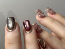 個性派ニュアンスネイル