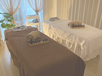 グレース 吉祥寺(grace)の写真/《大人気の同時ペア施術♪ペア予約はLINE@よりご予約可能です》全身リンパマッサージで癒されTimeを共有☆