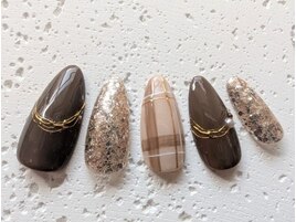 チェックネイル