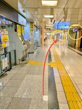 【肩こり・腰痛改善】深層筋整体　深もみサロン柚花/2地下鉄「栄駅」からのアクセス