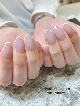プライベート ネイルサロン マーマ(murmur)/スキニーフレンチ