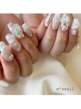 エムズネイル 高木店/リボンネイル