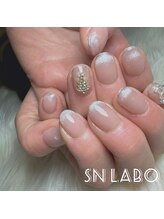 スマイル ネイル ラボラトリー(Smile nail laboratory)/#マグネットフレンチ