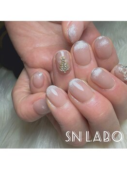 スマイル ネイル ラボラトリー(Smile nail laboratory)/#マグネットフレンチ
