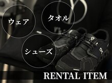 ワイズ ジム(Y's ZYM)の雰囲気（男性/女性ともにウェア、シューズ、タオルご用意しております。）