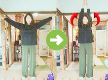 サプライズ整体院/20代ママさんの肩こり初回結果