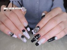 ゼン ネイル デザイン 池袋(ZEN NAIL DESIGN)/* 長 さだしやり放題×つけ放題