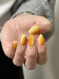 2色マーブルネイル