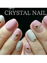 クリスタルネイル ボンベルタ橘店(CRYSTAL NAIL)/シンプルネイル