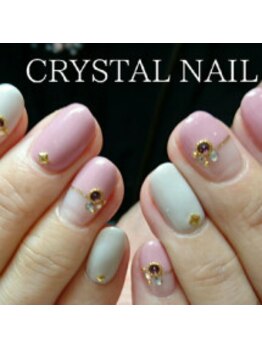 クリスタルネイル ボンベルタ橘店(CRYSTAL NAIL)/シンプルネイル