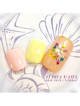 アルファ ネイルズ(ALPHA NAILS)/