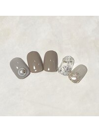 パーツグレーネイル