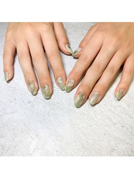 クイーン オブ ネイル サロン白金(Queen of Nail)/持ち込みデザイン