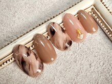 プールヴー☆オングル/秋ネイル