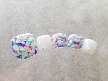 ネイルフロンティア 吉祥寺(NAIL FRONTIER)/散りゆく花びら8980円~