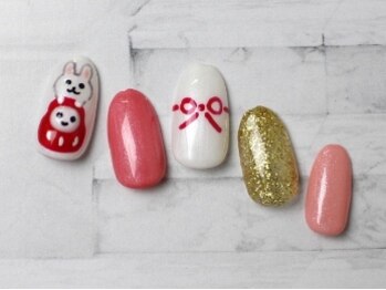 キャンアイドレッシー ヨコハマ元町店(Can I Dressy)/【NEW】干支ネイル