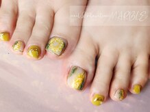 ネイルアンドリラクゼーション マーブル(MARBLE)/フットジェルつけ放題¥6400