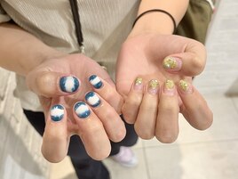 ちぐはぐネイル