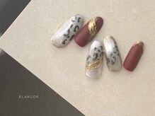 ブランロール 中目黒店(Blanl'or)/レオパードマットネイル