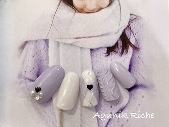 アグニークリッシェ(Agunik Riche)/【ニットネイル】