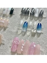 ビートゥーネイル 梅田(B to Nail)/藤波限定ニュアンス韓国ネイル
