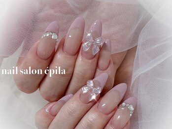 エピラ(epila)/フットネイル×ネオンカラー