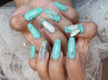 パンダネイル(Panda Nail)/蝶々パーツ２つ1500[ネイル]