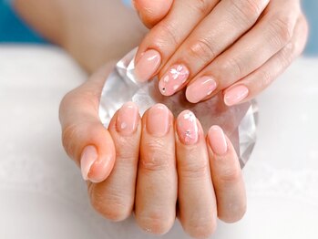 ラーシューシュ(la-chou-chou)/シンプルネイルコース ¥6500