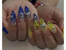 ホランイネイル(HORANGI NAIL)/フリーアートM＋長さ出し