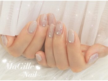 マジル ネイル(MaGille Nail)/オフィスシンプルネイル