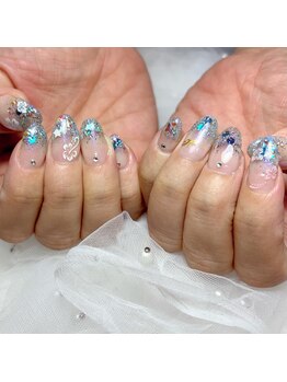 エムズネイル 武生店/ラメグラデーション♪