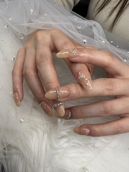 ラピネイル(Lapi Nail)/パーツ付け放題コース