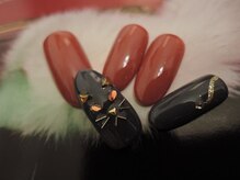 ネイルズ ビー 南昭和町本店(Nail's be)/猫モチーフ
