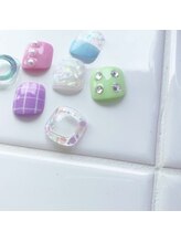 イオネイルセカンド(io nail 2nd)/【FOOT】-sample-親指デザイン