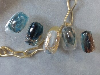 つめノさき/くすみカラーニュアンス