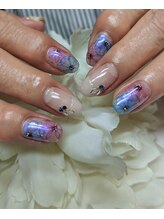 コーラル(CORAL)/たらしこみアート￥11800