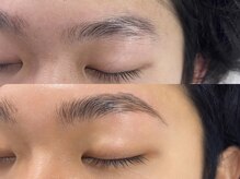 グリス(gris)/メンズハリウッドブロウ眉＋WAX
