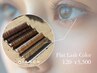 《ナチュラルブラウン3色カラー》　カラーフラットラッシュ120本　￥5,500
