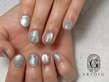 エアフォルクギンザ 横浜店(ERFOLG GINZA)/涼しげ♪ニュアンスネイル！