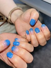 モーヴ(MAUVE)/フラッシュ　グラデーションmix