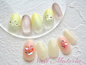 ネイル マテリア 池袋店(Nail Materia)の写真/【初回オフ無料/ケア込み】≪お手頃価格×高技術≫駅近好立地◎豊富なカラーで上質なネイルを楽しめます♪