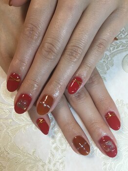 トパーズネイル(Topaz nail)/お洒落コース