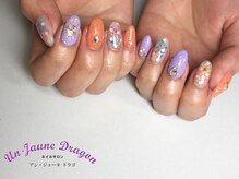 アン ジョーヌドラゴ/【自爪ネイル】フラワーネイル