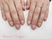 ビアンカ ネイルサロン 大宮店(Bianca)/華やか1本アート♪
