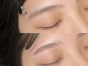 ロレインブロウ 大宮店の写真/美眉Waxスタイリング＋間引き/毛量調整¥5500♪ふんわりやわらか雰囲気眉毛はこれで決まり＊°セット割も◎