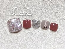 ネイルアンドまつ毛エクステ ルーナ イオンモール東久留米店/フット定額10500円