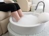 【Foot】足裏角質ケア＋爪周りケア ¥9000 フットジャグジー付き